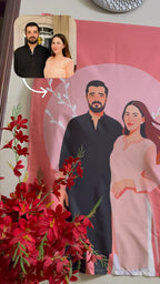 Customized Couple  | Tapestry
