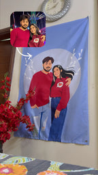 Customized Couple  | Tapestry
