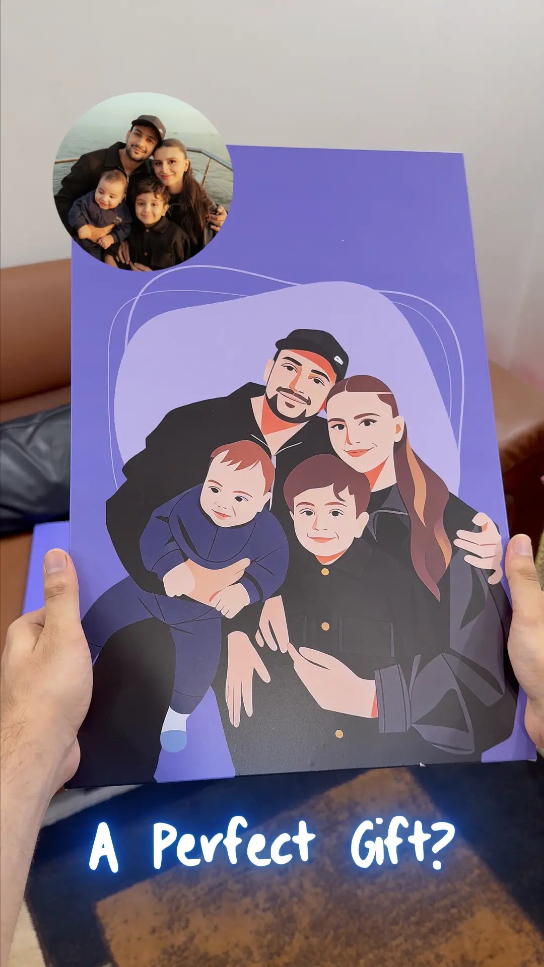 Custom Couple Portrait | Illustrated Art