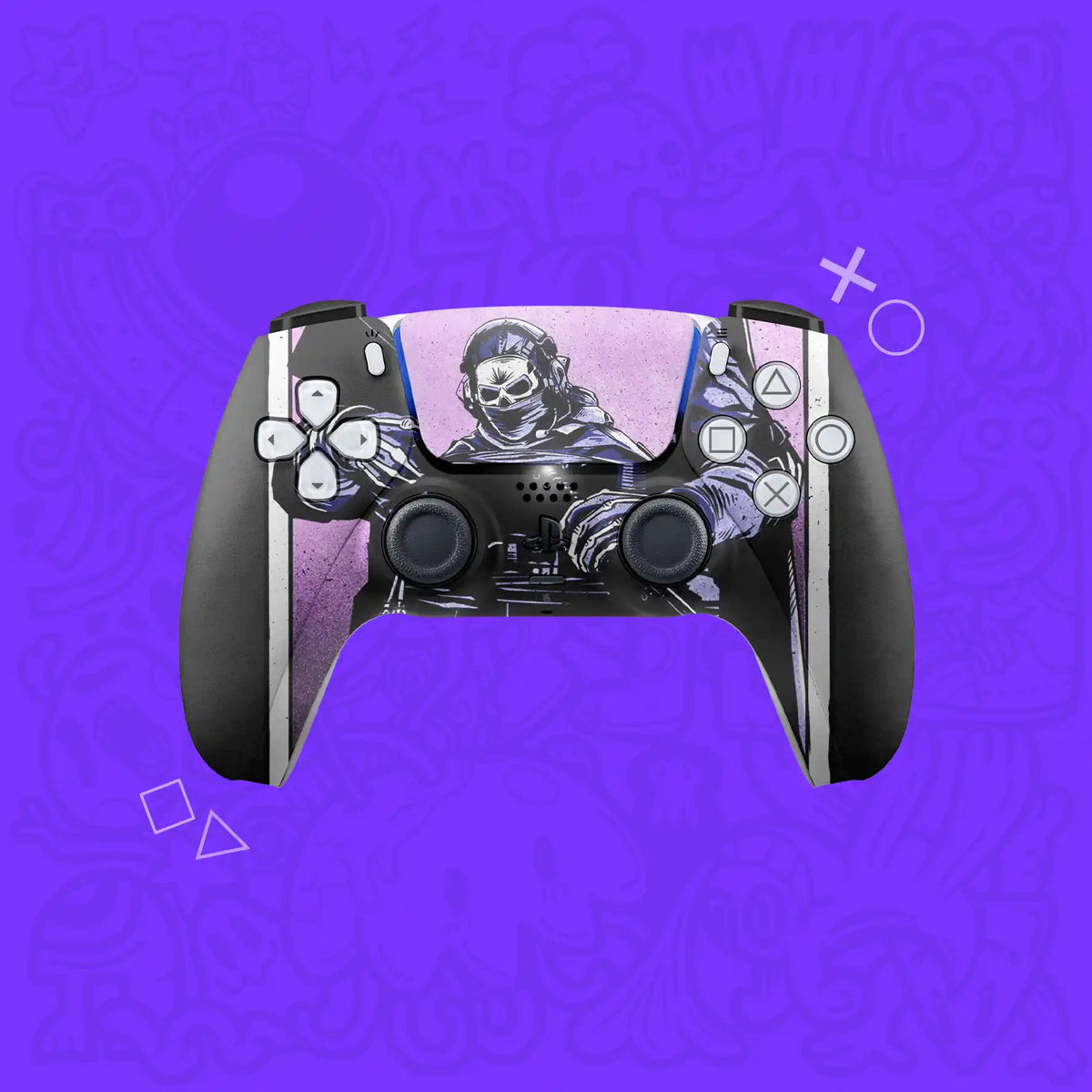 Ghost Controller Skin B | PS5