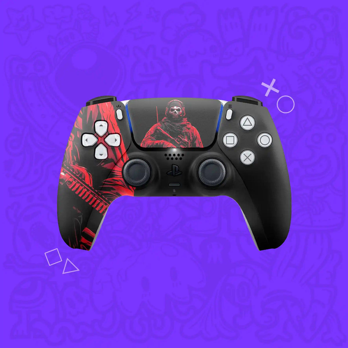 Ghost Controller Skin C | PS5
