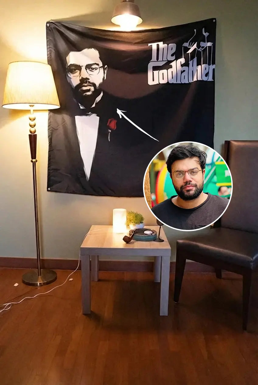 God Father Tapestry | Customized
