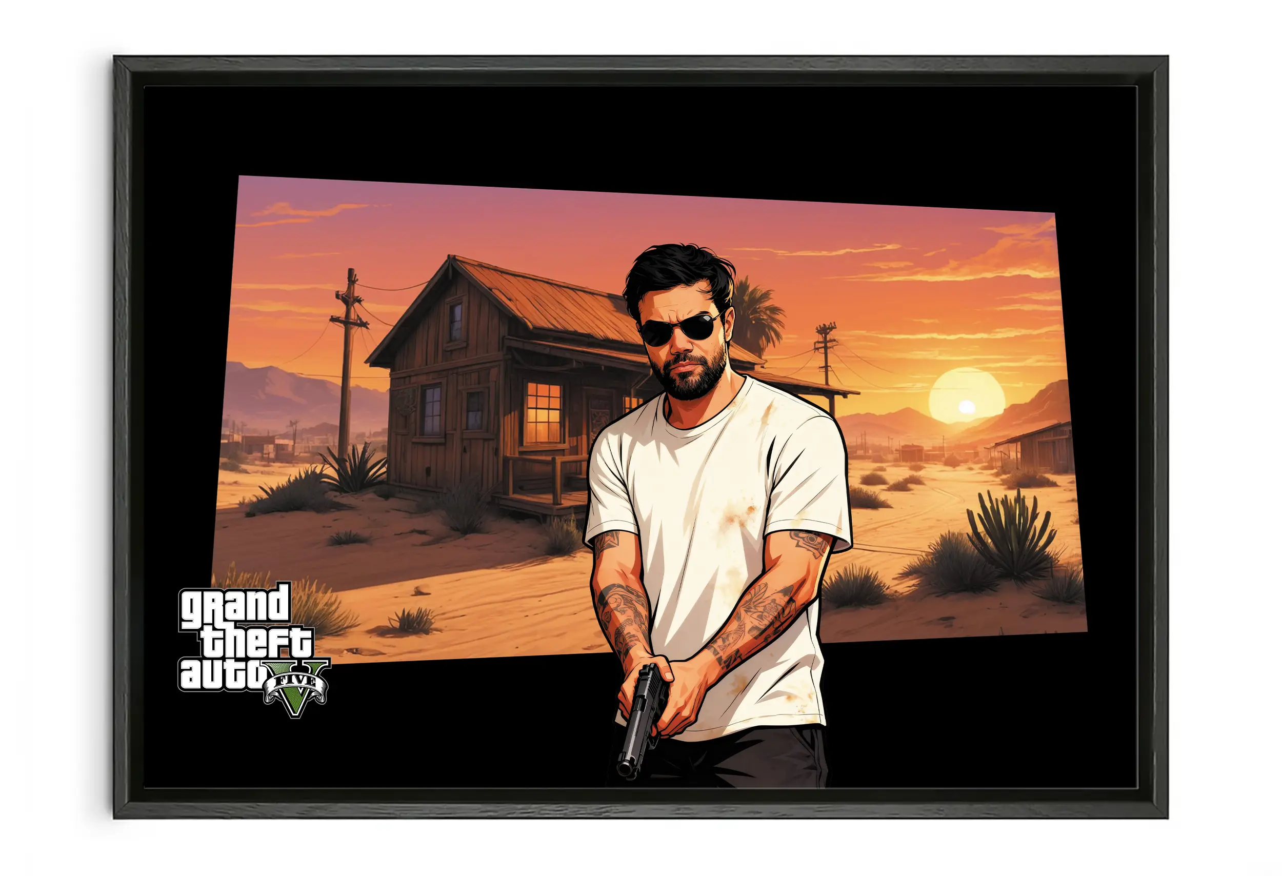 Customized GTA 5 Poster | For Gamers