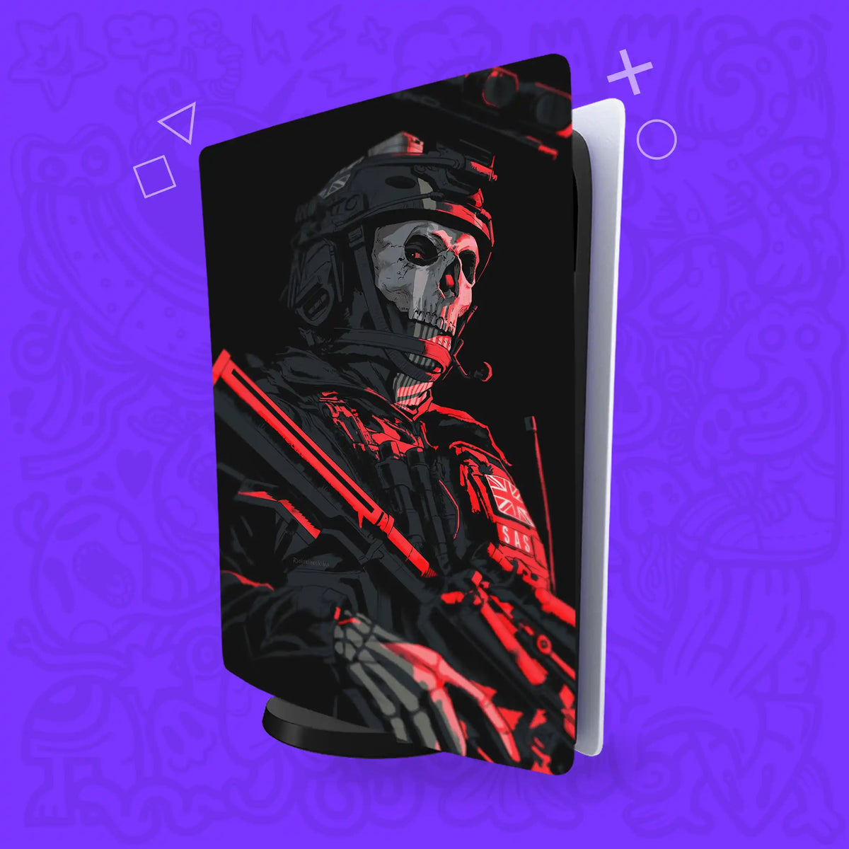 Ghost B | Call of Duty PS5 Skin