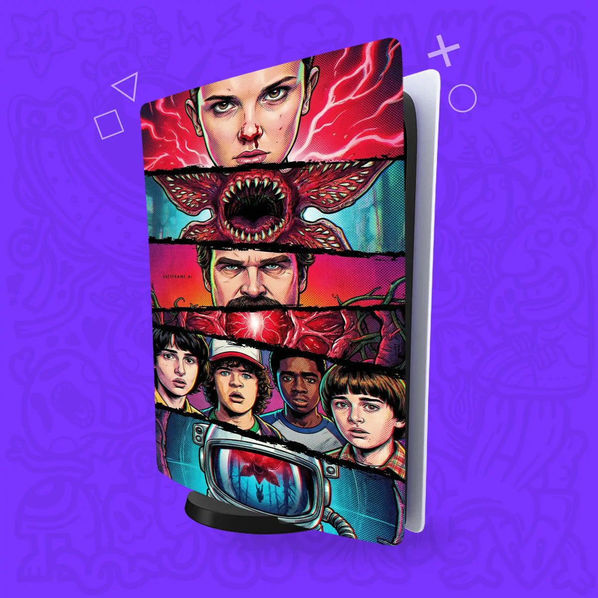 Stranger Things PS5 Skin