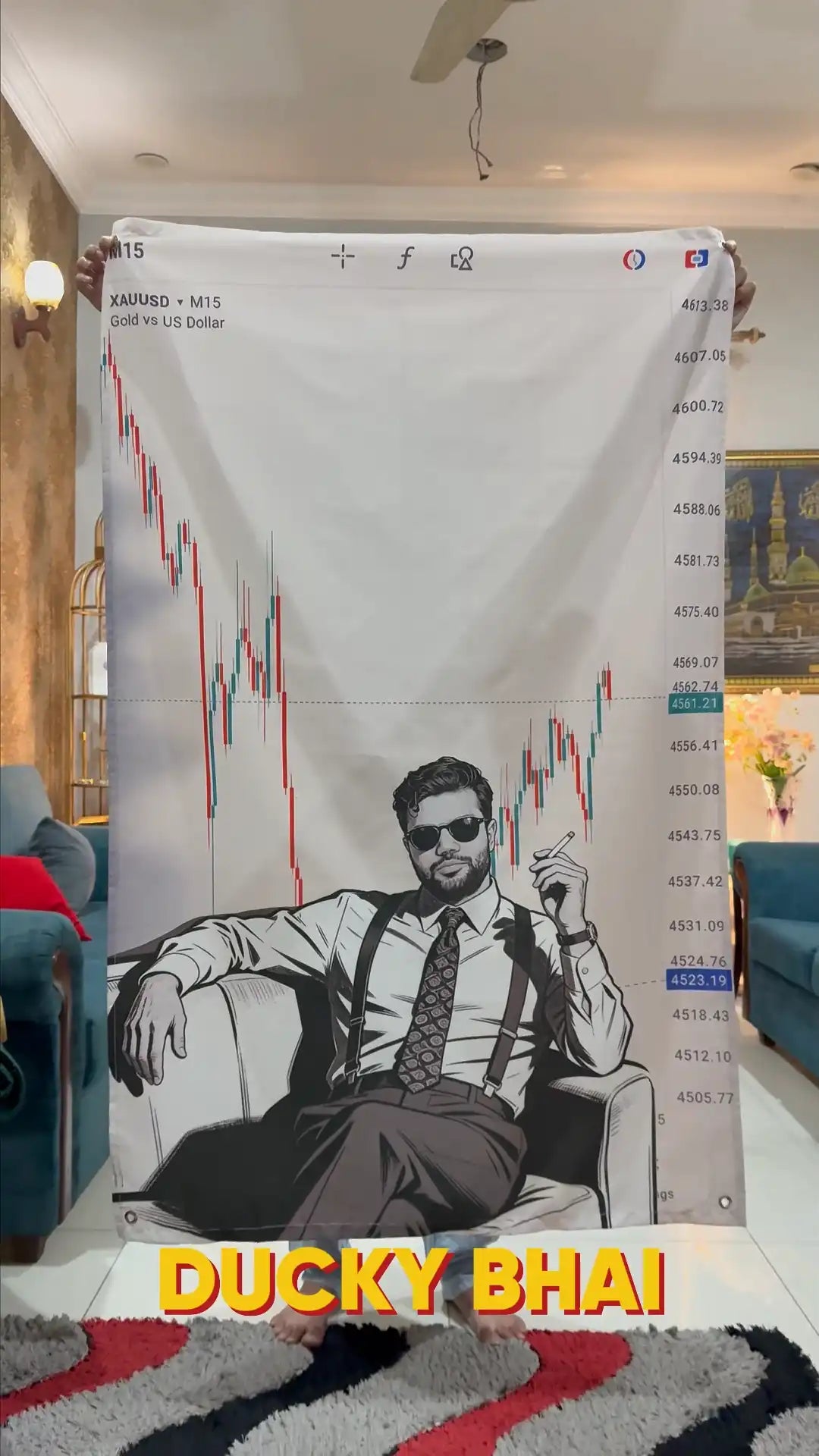 Custom Millionaire Trader | Tapestry