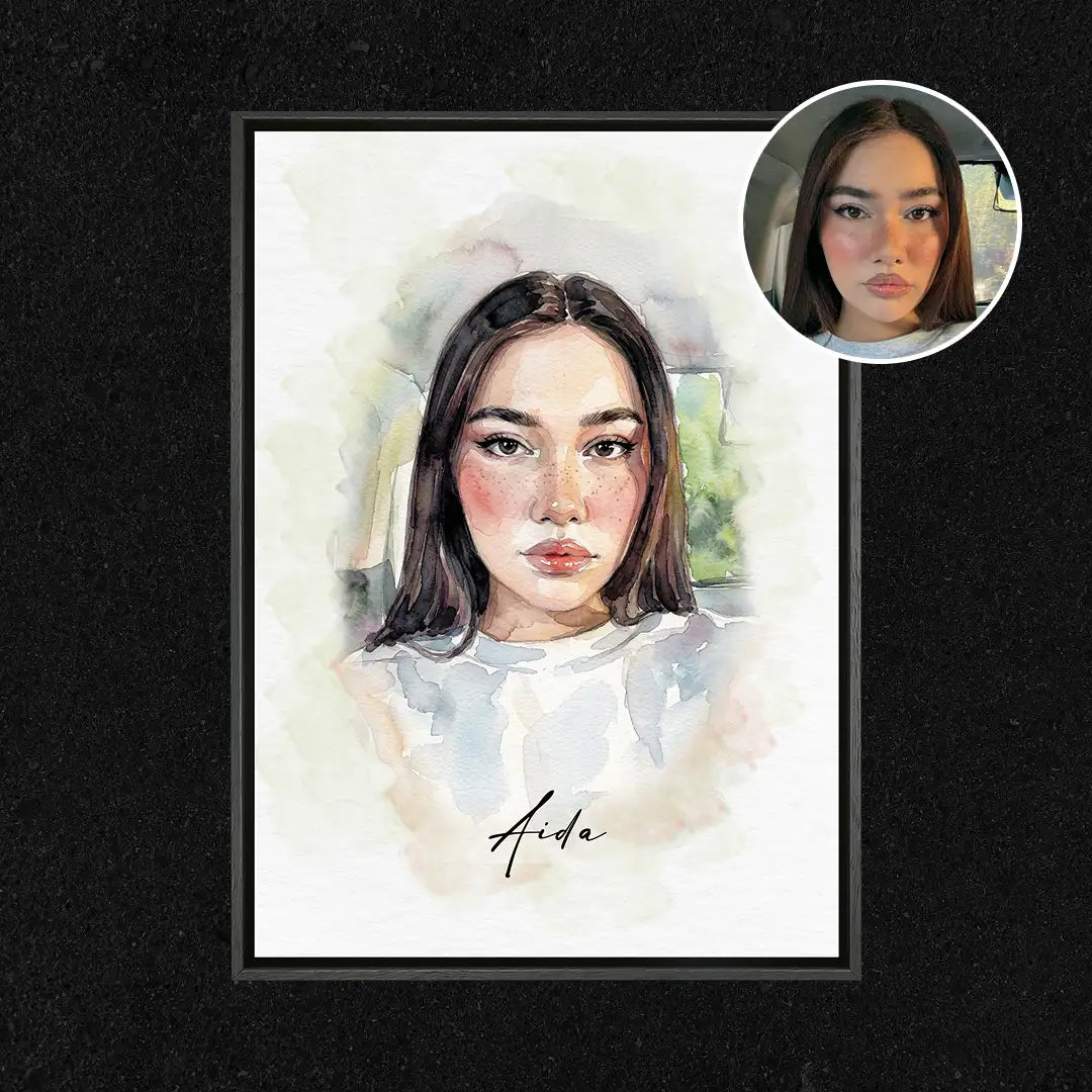 Watercolor Portrait | Customized