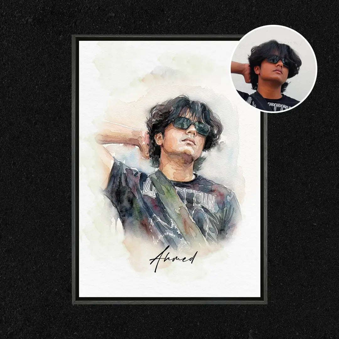 Watercolor Portrait | Customized